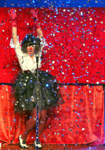 festiva nariz vermelho