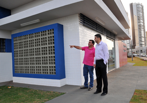 Objetivo foi inspecionar as obras da nova UBS Guanabara e verificar as instalações da UBS Maria Cecília