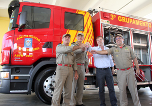 Bombeiros recebem mais de R$ 1 milhão em equipamentos e readequação do quartel