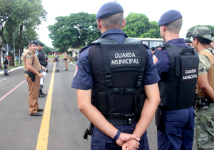 Cerca de 30 homens fizeram rondas nos distritos de São Luiz, Irerê, Paiquerê, Guaravera e Maravilha