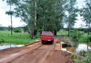 Ponte nova no Gaviãozinho