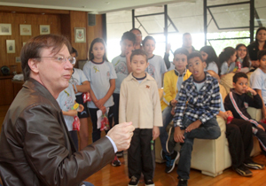 visita de estudantes