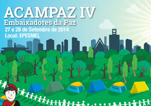 Acampamento integra programação da Semana de Paz