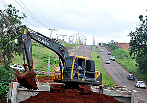 Via permitirá um fluxo melhor de trânsito;  total investido é de R$ 3.535.222,24