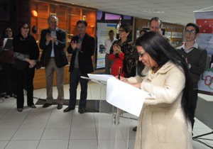 “Dê a mão para o futuro”