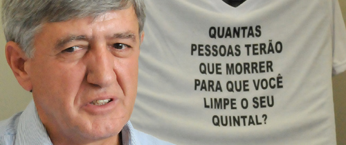 Intenção do município é conscientizar a população para a mudança de hábitos, para que todos ajudem no combate ao mosquito