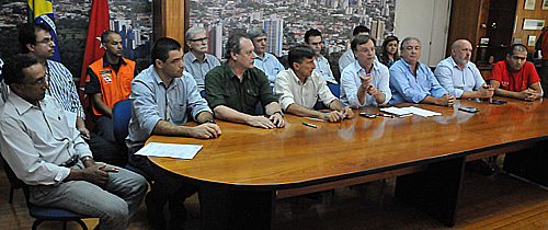 Medida se deu em função da forte chuva ocorrida na segunda-feira (11), que causou danos em várias partes da cidade