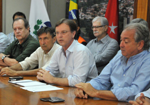 Medida se deu em função da forte chuva ocorrida na segunda-feira (11), que causou danos em várias partes da cidade