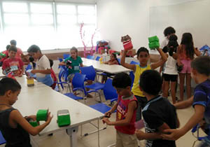 Alunos da rede municipal participam de projeto de contraturno no Sesc