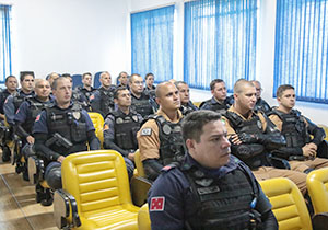 Agentes de segurança pública participam de capacitação integrada em Londrina