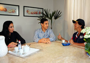 O prefeito Barbosa Neto foi o primeiro londrinense entrevistado para o 12º Censo O prefeito Barbosa Neto foi o primeiro londrinense entrevistado para o 12º Censo