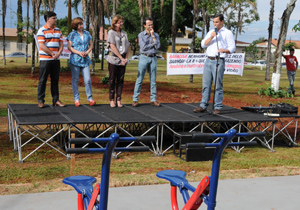 15ª Academia ao ar livre é instalada no jardim Shangri-lá 