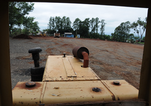 A Prefeitura de Londrina agiliza a reforma da antiga pedreira