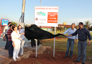 27ª academia ao ar livre foi inaugurada no Cabo Frio