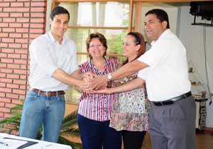 A equipe do projeto fará reuniões semanais com os agricultores familiares