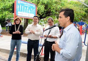 Barbosa ainda lembrou a importância de se investir em saúde 