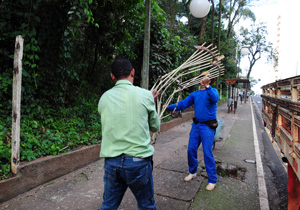 Serviço, que foi iniciado hoje, deve durar de três a cinco  dias