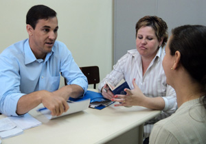 Um dos atendimentos de destaque foi o encaminhamento para vagas de emprego