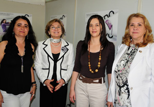 Rosana Faccin e a secretária da Mulher, Sueli Galhardi, se encontram para definir questões referentes à jurisdição