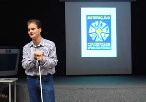 Zezinho faz palestra na Infraero