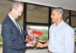 Em sua primeira visita a Londrina, Thomas Kelly discutiu o perfil econômico da cidade e a atração de novas empresas