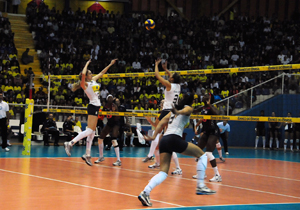 Seleção feminina vence EUA por 3 sets a 0