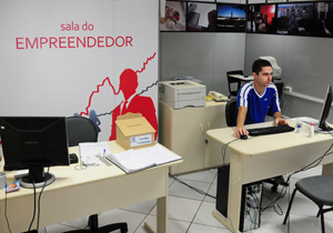 Sala do Empreendedor oferece facilidades ao microempresário 