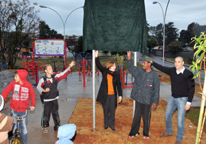 Prefeito inaugura 24ª academia ao ar livre de Londrina