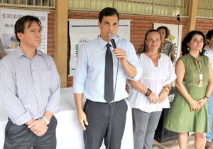 As 50 detentas do 4º Distrito Policial serão beneficiadas com hortaliças em seu cardápio; horta é mais uma ação desenvolvida pelo projeto “Tecendo o Futuro”