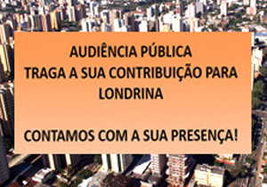  Além das audiências, os cidadãos podem mandar suas demandas via internet, no endereço www.londrina.pr.gov.br , no link “Plano Plurianual 2014-2017”