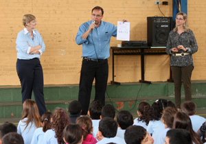 A Escola Municipal Arthur Thomas recebeu o resultado do índice do Ideb da instituição que foi de 6,8