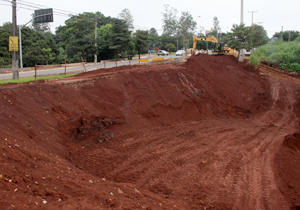 Reparos na avenida Duque de Caxias estão na fase final