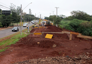 Reparos na avenida Duque de Caxias estão na fase final