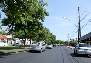 O secretário municipal de Obras e Pavimentação, Bruno Morikawa, informou que os trabalhos de recape asfáltico na Avenida Leste-Oeste continuam sendo executados durante a próxima semana e que foram recapeados 250 m² da rua Minas Gerais.