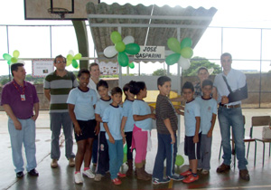 Município inaugura 16ª composteira nas escolas públicas