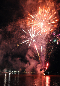 Shows e queima de fogos marcam Réveillon Luz Londrina 