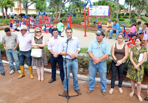 Prefeito inaugura 46ª Academia ao Ar Livre em Lerroville 