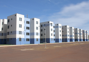 As unidades do Residencial Cristal I foram entregues hoje;  o tamanho de cada imóvel é de 43,47 m²