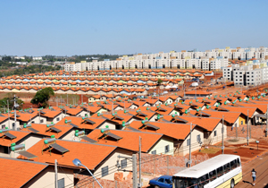 É a 3ª etapa de entrega de casas no conjunto Vista Bela, maior canteiro de obras do Brasil do programa Minha Casa Minha Vida