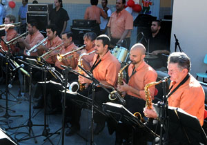 apresentação banda de músicos