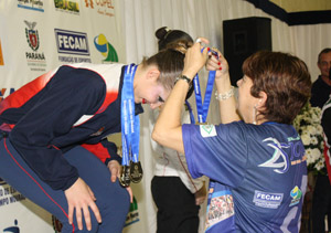 Mesmo em 2º lugar no quadro geral, cidade conquistou título por modalidades, oito no total, além do Troféu Disciplina Mesmo em 2º lugar no quadro geral, cidade conquistou título por modalidades, oito no total, além do Troféu Disciplina