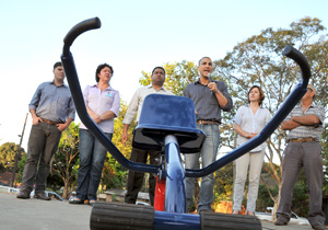 Moradores do Heimtal ganham academia ao ar livre