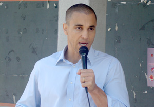 Prefeito fala sobre o vôlei