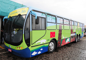 Biblioteca Móvel Ambiental percorre quatro locais de Londrina