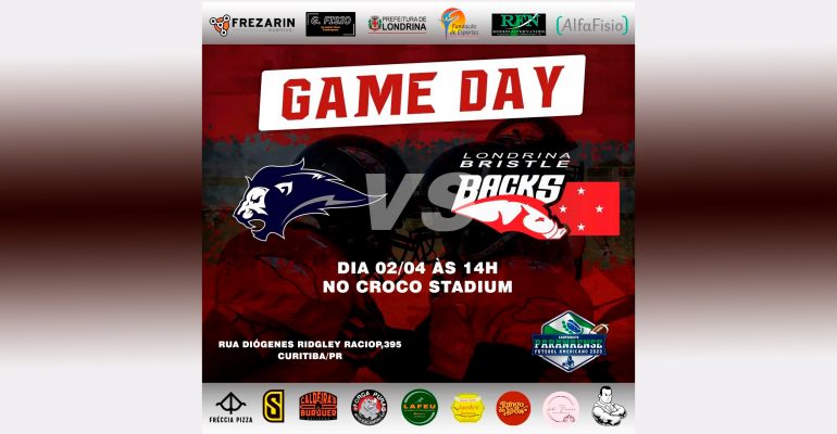 CAMPEONATO PARANAENSE DE FUTEBOL AMERICANO 2022 - SEMIFINAL PINHÃO BOWL -  BRISTLE X SAINTS 